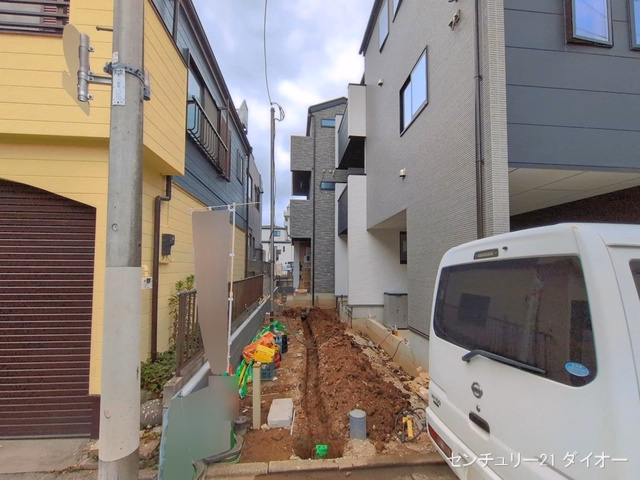 新築戸建て 江戸川区北小岩3丁目515番 A号棟 外構