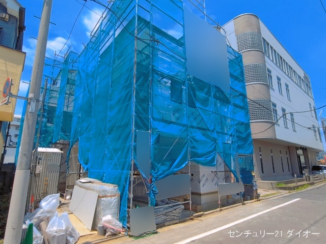 東京都江戸川区北小岩３丁目の新築戸建てシート写真 2026年7月8日撮影