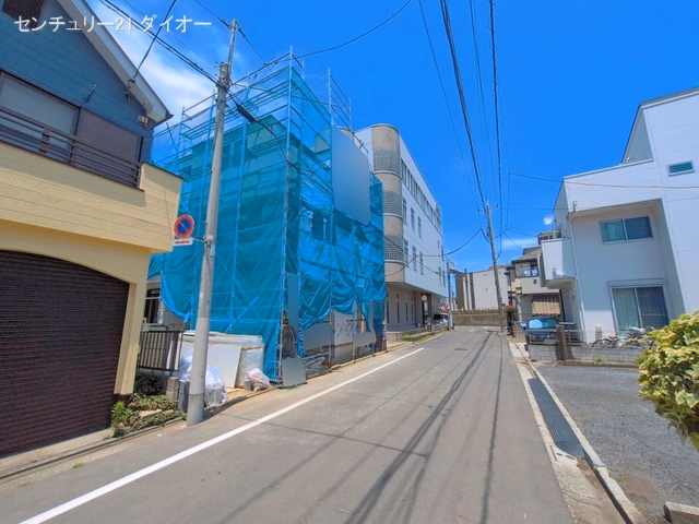東京都江戸川区北小岩３丁目の新築戸建てシート写真 2026年7月8日撮影