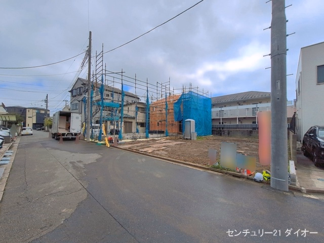 新築戸建て 江戸川区篠崎町4丁目66番 C号棟 上棟