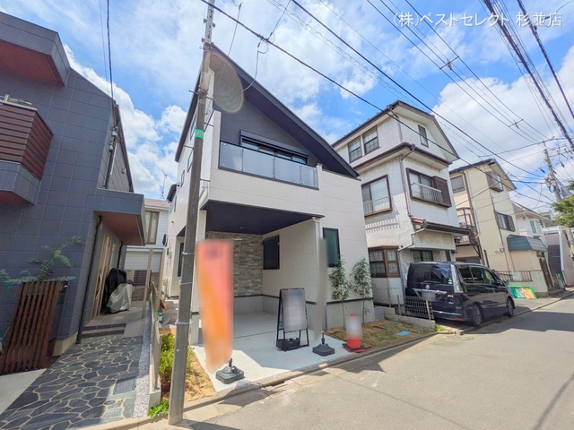 東京都杉並区本天沼１丁目-新築戸建ての完成写真
