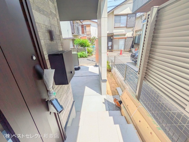東京都杉並区本天沼1丁目の新築戸建て完成写真 2025年6月25日撮影
