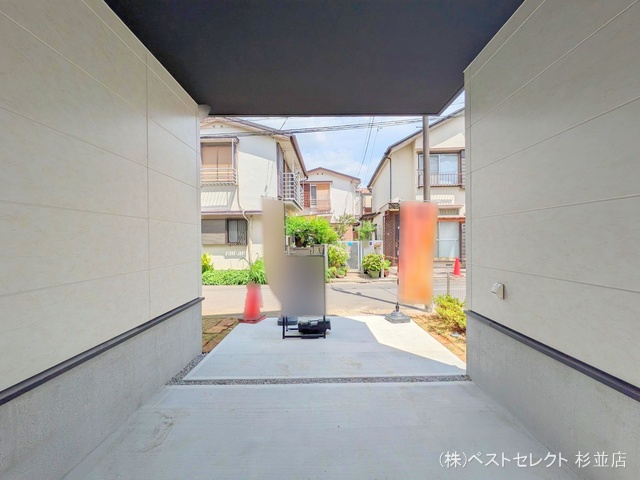 東京都杉並区本天沼1丁目の新築戸建て完成写真 2025年6月25日撮影