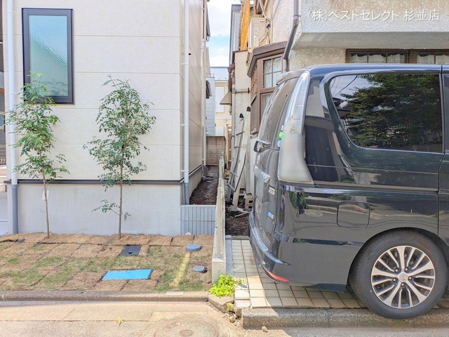 東京都杉並区本天沼1丁目の新築戸建て完成写真 2025年6月25日撮影
