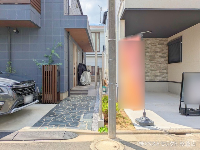 東京都杉並区本天沼1丁目の新築戸建て完成写真 2025年6月25日撮影