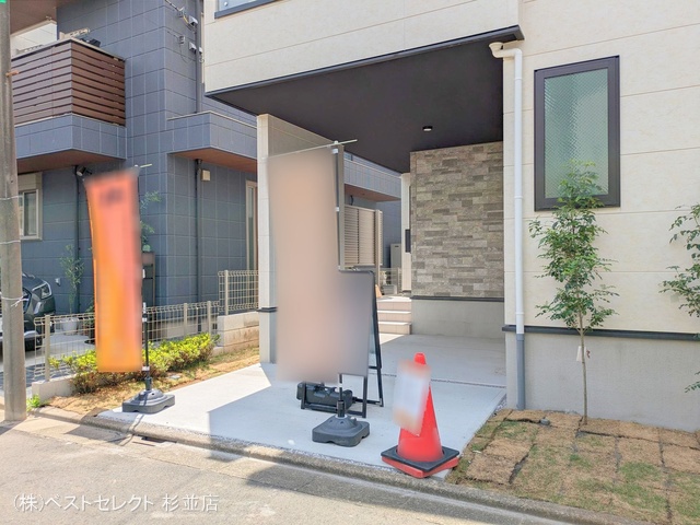 東京都杉並区本天沼1丁目の新築戸建て完成写真 2025年6月25日撮影
