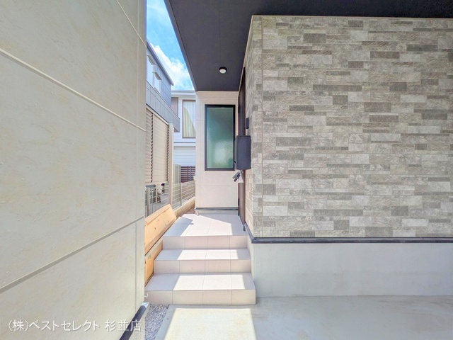 東京都杉並区本天沼1丁目の新築戸建て完成写真 2025年6月25日撮影