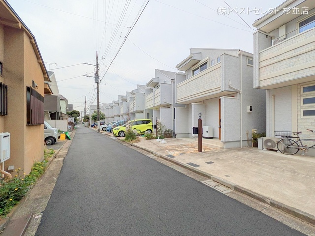 東京都杉並区下井草3丁目の中古戸建て完成写真 2025年3月23日撮影