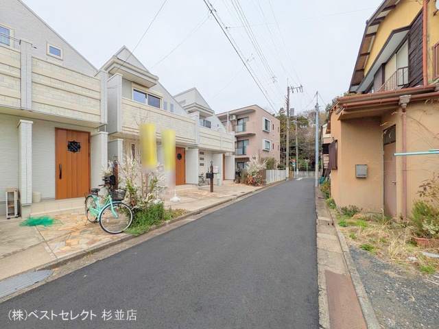 東京都杉並区下井草3丁目の中古戸建て完成写真 2025年3月23日撮影