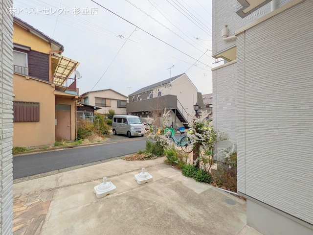 東京都杉並区下井草3丁目の中古戸建て完成写真 2025年3月23日撮影