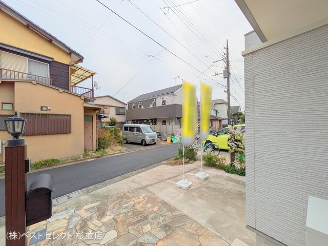 東京都杉並区下井草3丁目の中古戸建て完成写真 2025年3月23日撮影