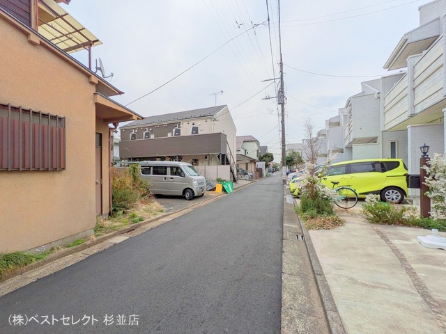 東京都杉並区下井草3丁目の中古戸建て完成写真 2025年3月23日撮影