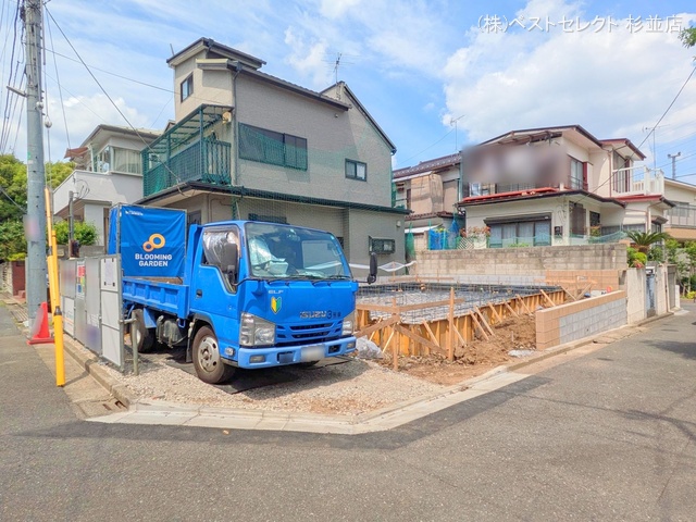 東京都杉並区永福1丁目の新築戸建て基礎写真 2025年5月14日撮影