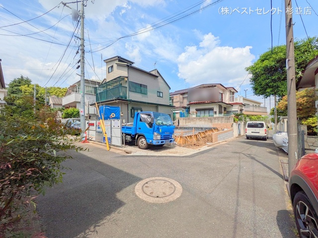 東京都杉並区永福1丁目の新築戸建て基礎写真 2025年5月14日撮影