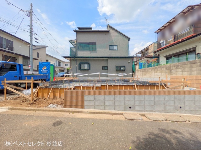 東京都杉並区永福1丁目の新築戸建て基礎写真 2025年5月14日撮影