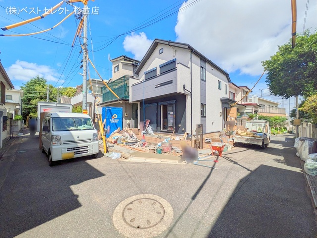 東京都杉並区永福1丁目の新築戸建て外構写真 2025年7月17日撮影