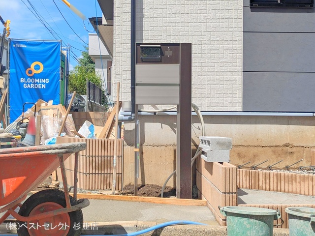 東京都杉並区永福1丁目の新築戸建て外構写真 2025年7月17日撮影