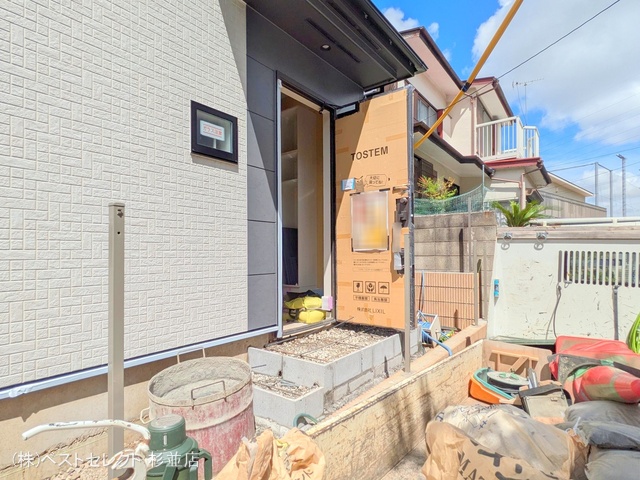 東京都杉並区永福1丁目の新築戸建て外構写真 2025年7月17日撮影