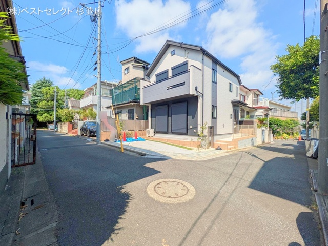 東京都杉並区永福1丁目の新築戸建て完成写真 2025年8月31日撮影