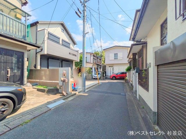 東京都杉並区永福1丁目の新築戸建て完成写真 2025年8月31日撮影
