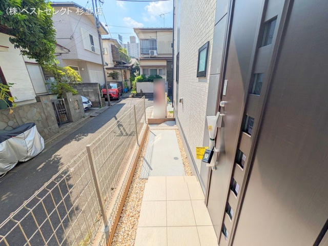 東京都杉並区永福1丁目の新築戸建て完成写真 2025年8月31日撮影