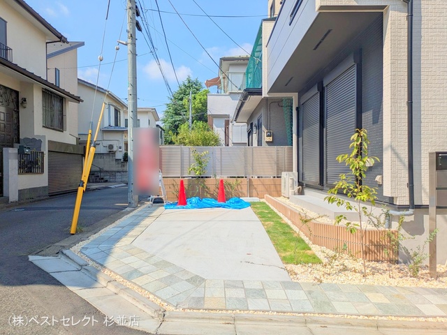 東京都杉並区永福1丁目の新築戸建て完成写真 2025年8月31日撮影