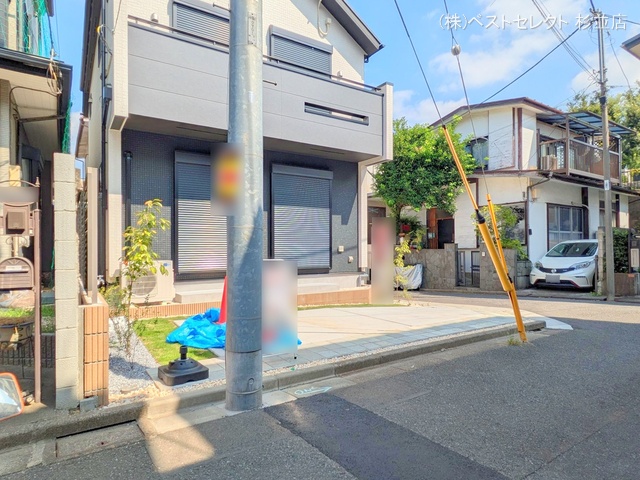 東京都杉並区永福1丁目の新築戸建て完成写真 2025年8月31日撮影