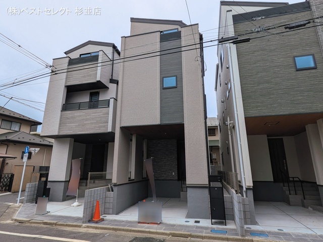 東京都中野区丸山１丁目の新築戸建て完成写真 2026年3月18日撮影