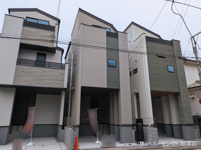 東京都中野区丸山１丁目の新築戸建て完成写真 2026年3月18日撮影