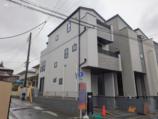 東京都中野区丸山１丁目の新築戸建て外構写真 2026年2月24日撮影