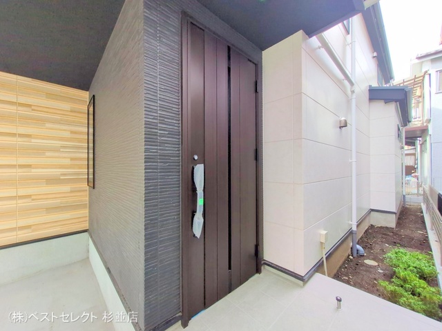 東京都杉並区成田東2丁目の新築戸建て完成写真 2025年10月2日撮影