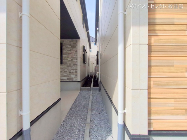 東京都杉並区成田東2丁目の新築戸建て完成写真 2025年10月2日撮影