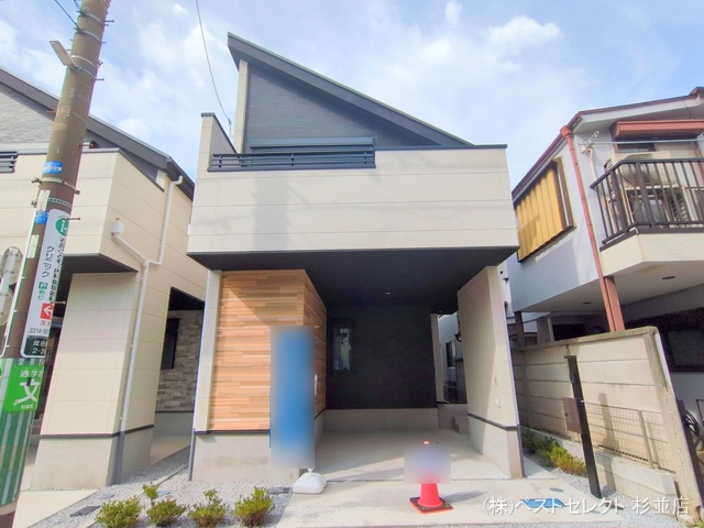東京都杉並区成田東2丁目の新築戸建て完成写真 2025年10月2日撮影