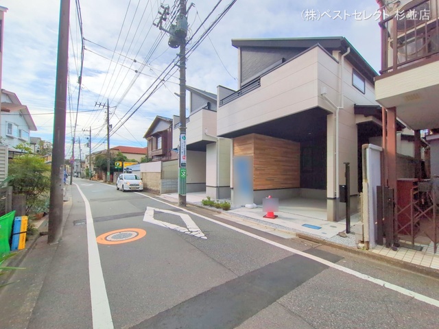 東京都杉並区成田東2丁目の新築戸建て完成写真 2025年10月2日撮影