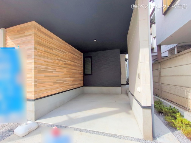東京都杉並区成田東2丁目の新築戸建て完成写真 2025年10月2日撮影