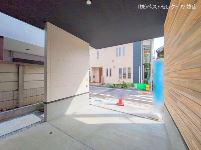 東京都杉並区成田東2丁目の新築戸建て完成写真 2025年10月2日撮影