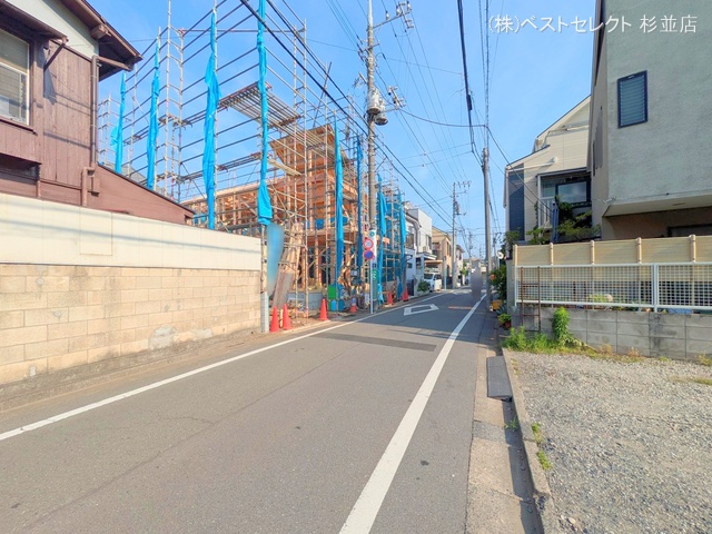 東京都杉並区成田東2丁目の新築戸建て基礎写真 2025年6月30日撮影