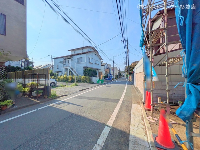 東京都杉並区成田東2丁目の新築戸建て基礎写真 2025年6月30日撮影