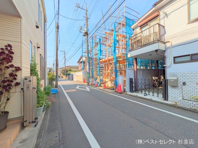 東京都杉並区成田東2丁目の新築戸建て基礎写真 2025年6月30日撮影
