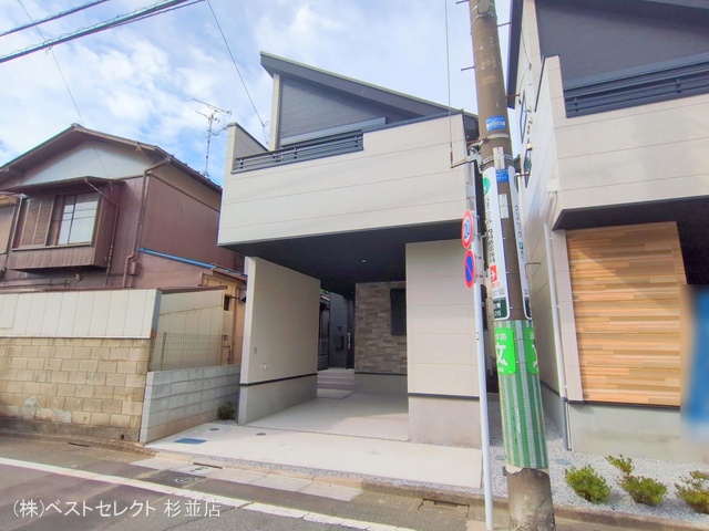 東京都杉並区成田東2丁目の新築戸建て完成写真 2025年10月2日撮影