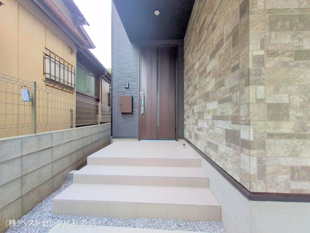 東京都杉並区成田東2丁目の新築戸建て完成写真 2025年10月2日撮影