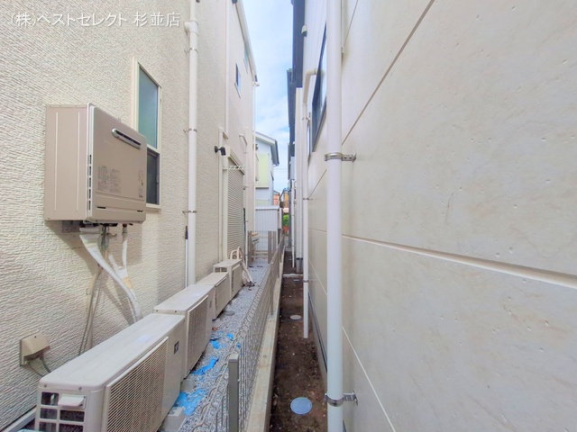 東京都杉並区成田東2丁目の新築戸建て完成写真 2025年10月2日撮影
