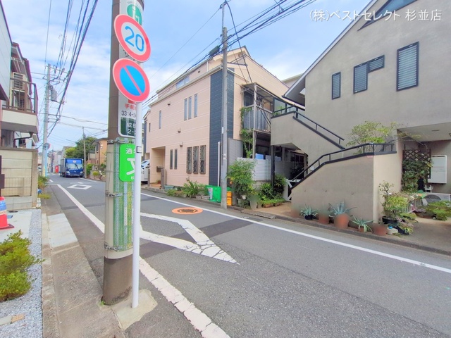 東京都杉並区成田東2丁目の新築戸建て完成写真 2025年10月2日撮影