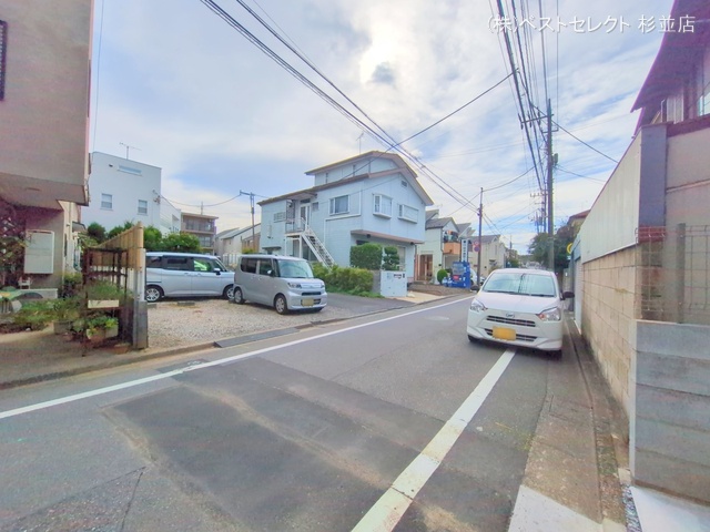 東京都杉並区成田東2丁目の新築戸建て完成写真 2025年10月2日撮影