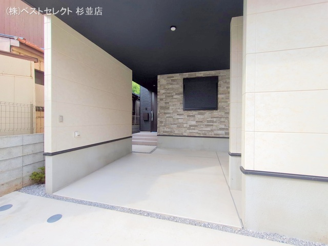 東京都杉並区成田東2丁目の新築戸建て完成写真 2025年10月2日撮影