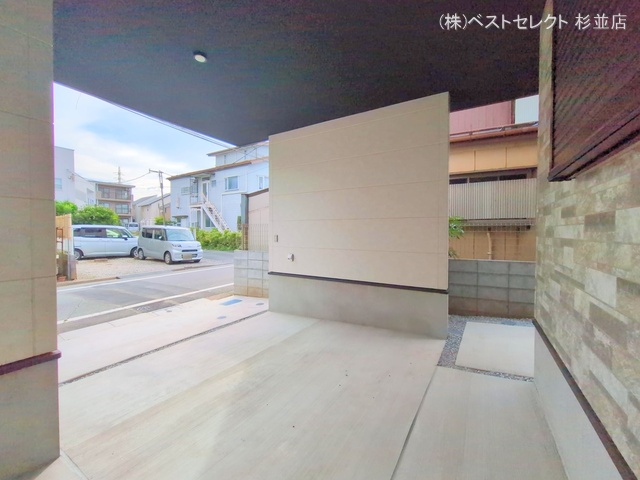 東京都杉並区成田東2丁目の新築戸建て完成写真 2025年10月2日撮影