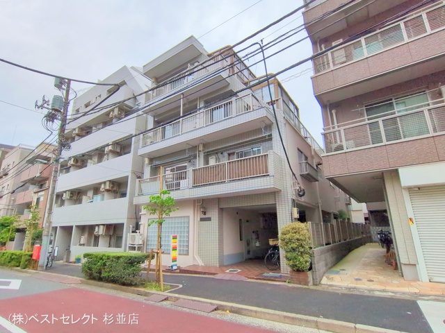 東京都中野区本町3丁目のマンション『矢崎コープ』外観写真 2025年5月25日撮影