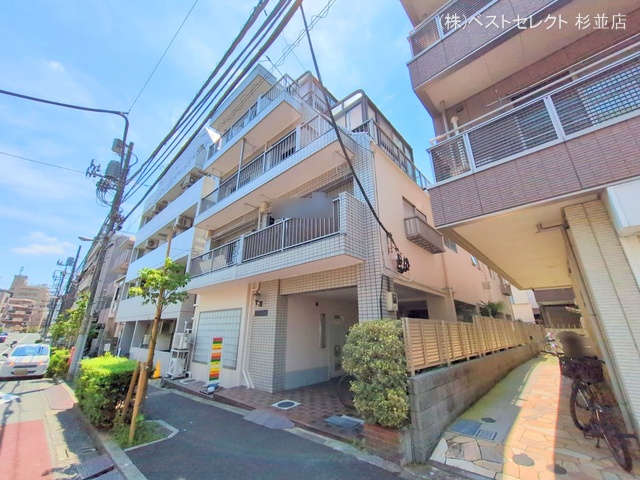 東京都中野区本町3丁目のマンション『矢崎コープ』外観写真 2025年7月21日撮影