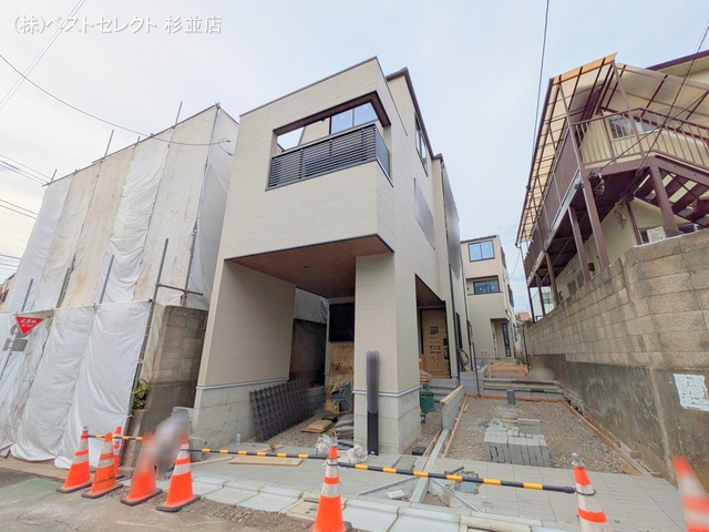 東京都中野区南台4丁目の新築戸建て外構写真 2025年9月2日撮影