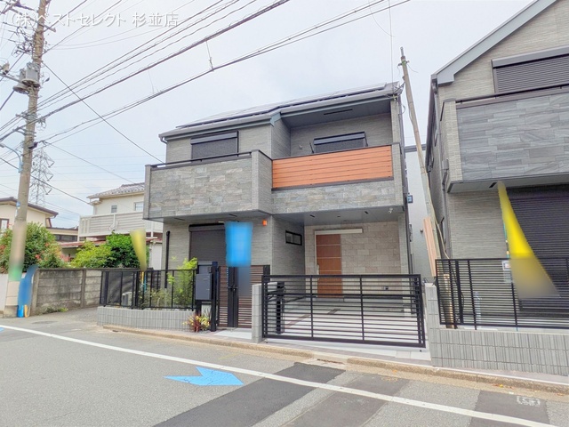 東京都杉並区宮前4丁目の新築戸建て完成写真 2025年6月8日撮影